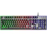 Mars Gaming MK220FR tastiera USB Francese Nero Grigio