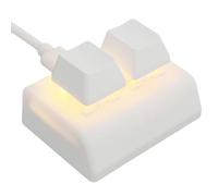 Tastiera meccanica a 2 tasti per copiare e incollare, tastiera macro meccanica | Hotswap - Tastiera meccanica da gioco con Cherry e cavo USB, tastiera di scelta rapida per una maggiore produttività