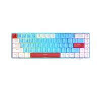 Tastiera meccanica al 60%, tastiera meccanica cablata - Tastiera da gioco con retroilluminazione RGB | Tastiera per computer desktop, tastiera compatta al 60%, tastiera cablata per lettore PC