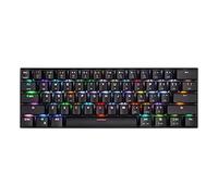 通用 Tastiera meccanica CK62 Tastiera da gioco 61 tasti Tastiera meccanica Dual Mode cablata e wireless