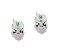 Tastiera meccanica da gioco ad alte prestazioni e mouse wireless silenzioso da gioco essenziale RGB gamer cool gaming silenzioso mouse wireless gamer cablato USB bianco X300 Computer (colore: Whitex2