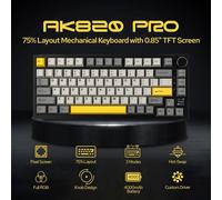 Tastiera meccanica da gioco Ajazz AK820/AK820Pro Bluetooth 5.1/Tastiera personalizzata wireless/cablata con pulsante sigillato per scambio di calore