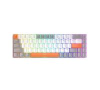 Tastiera meccanica da gioco Mini T8 68 tasti RGB, programmazione macro Tastiere da gioco meccaniche cablate al 60% per computer desktop Gamer (Interruttore rosso Bee Edition)