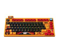 Konix Naruto Shippuden Tastiera meccanica AZERTY con cavo/wireless - Edizione Pro Collector numerata - Illuminazione LED RGB - Motivo Mode Hermite