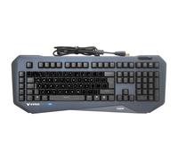 TASTIERA MECCANICA GAMING RGB - SWITCH MECCANICI ADESIVI LAYOUT QWERTY INGLESE U
