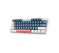 TASTIERA MECCANICA MACHENIKE K500-B61, QWERTY, USB di tipo C, Arancione/Bianco/Blu/Rosa