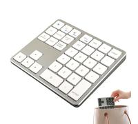 Tastiera meccanica piccola senza fili | Tastiera numerica a 35 tasti - Utilizzare silenziosamente tastiera compatta portatile per una digitazione efficiente personale