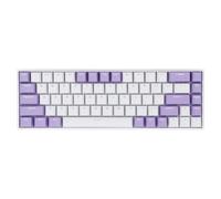 Tastiera Meccanica Retroilluminata RGB Dinamica 68 Tasti Connessione Wireless e Cablata per Gioco e Lavoro Interruttore Blu
