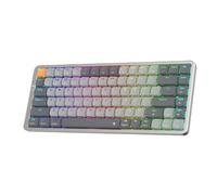 Tastiera meccanica RGB wireless K652 TRI-MODE 84 Tastiera da gioco ultra-sottile Compatibile con connessioni Bluetooth 24GHz e cablate(Blue switch)