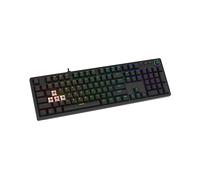 TASTIERA MECCANICA SAVIO STYX Outemu, QWERTY, USB-, Nero, Multicolore