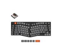 TASTIERA MECCANICHE KEYCHRON K15 Max, QWERTY, USB-C, Arancione/Grigio/Nero