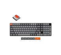TASTIERA MECCANICHE KEYCHRON K17 Max QMK, QWERTY, USB Type-C, Arancione/Grigio/Nero