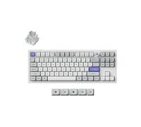 TASTIERA MECCANICHE KEYCHRON Q3 HE 8K, QWERTY, USB-C, Bianco/Grigio chiaro/Viola