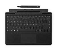 Tastiera Microsoft per Surface Pro con penna sottile (2a edizione) QWERTY spagnola nera