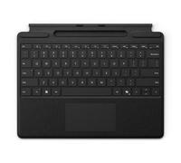 Tastiera Microsoft per Surface Pro con portapenne QWERTY spagnola nera