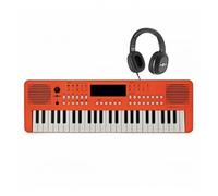 Tastiera MIDI portatile a 49 tasti - Mini tastiera di pianoforte elettrico per bambini e principianti, cuffie USB-C