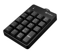 SANDBERG TECLADO NUMERICO, USB, NEGRO