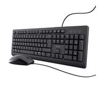 TASTIERA MOUSE CABLATI USB TARO LAYOUT ITALIANO QWERTY KIT COMPUTER PC DESKTOP N