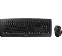 CHERRY DW 5100, Set di Tastiera e Mouse Senza Fili, Layout per Repubblica Ceca/Slovacchia (QWERTZ/QWERTY), 2,4 GHz, Plug & Play, Mouse Ergonomico per Destrimani, Batterie, Nero