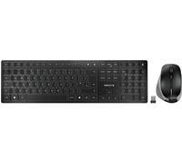 Cherry Cherry Dw 9500 Slim Tastiera Mouse Incluso Universale Rf Senza Fili + Blu