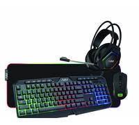 4840781 TASTIERA/MOUSE/CUFFIA/PAD KIT HULK GAMING MULTIMEDIA 4IN1 WIRED ADJ