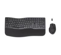 TASTIERA + MOUSE HP 680 Comfort, RF Wireless, Bluetooth, Nero