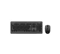 4909369 TASTIERA/MOUSE KIT WIFI LEXIS BK 1000DPI 112TASTI MULTIPLUG&PLAYADJ