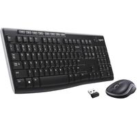 TASTIER MOUSE WIRELESS LOGITECH RETAIL MK270 OPTICAL USB NERO P/N 920-004512
