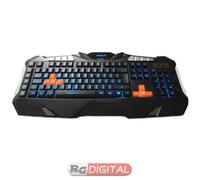 Tastiera Multimediale Gammec KBGAG1 XCommand Gaming Retroilluminata 7 Colori USB