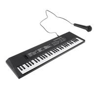 Tastiera Musicale A 61 Tasti Pianoforte Professionale Tastiera Musicale Digitale Portatile Con Microfono Portatile Pianoforte Elettronico