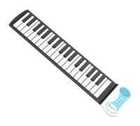 Tastiera Musicale Per Pianoforte Arrotolabile In Silicone Portatile Piano Elettronico Flessibile A 37 Tasti Per Studenti Portatile Pianoforte Elettronico