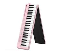 Tastiera Musicale Pieghevole Controller Portatile Professionale Strumento Per Pianoforte Elettronico Pianoforte Digitale Per Adulti (Color : Pink)