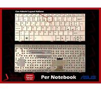 Tastiera Netbook ASUS EeePC 1005HA 1008HA 1001HA series (BIANCA) con ADESIVI LAY