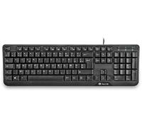 NGS FunkyV3, AZERTY, FR USB Francese Nero