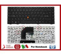 Tastiera Notebook HP EliteBook 8460p 8460w 8470p 8470w 6465b (SENZA FRAME) Con T