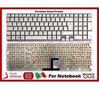 Tastiera Notebook Italiana Bianca Senza Frame ORIGINALE SONY VPC-EC3Z1E