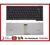 Toshiba Tastiera Italiana per Satellite L311 L312 L450-13N L450D (Nera)