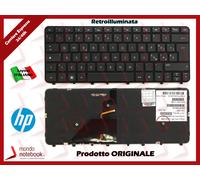 Tastiera Keyboard ORIGINALE HP Nera Retroilluminata Backlit Italiana 13-1000