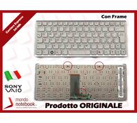 Tastiera Notebook Italiana Silver Con Frame ORIGINALE SONY VPCW21C7E-G