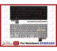 Tastiera Notebook SAMSUNG NP530U4E NP540U4E con Adesivi Layout ITALIANO