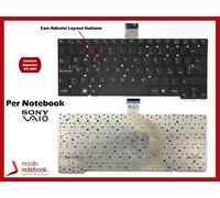 Tastiera Notebook ORIGINALE SONY SVT131A11M con ADESIVI LAYOUT ITA