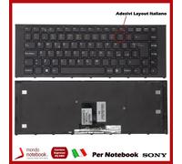 Tastiera Notebook Sony VPC-EA (NERA) con ADESIVI LAYOUT ITA