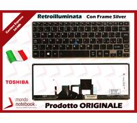 Tastiera Notebook TOSHIBA Portege Z30-A Z30T Z30T-A con Trackpoint (Retroillumin