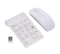 Tastiera numerica 2.4G Tastierino numerico wireless USB con mouse per desktop