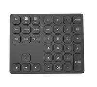 Tastiera numerica Bluetooth doppia, tastiera numerica wireless ricaricabile per PC portatile Slinet Digital Keyboard-Nero
