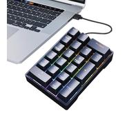 Tastiera numerica cablata - Accessorio meccanico per computer plug-in - Estensione del tastierino numerico funzionale Design portatile | Strumenti di contabilità finanziaria per contabili analisti