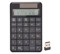 Tastiera Numerica Wireless 2 in 1, Calcolatrice Portatile con 29 Tasti 2.4G e Ricevitore USB, per Contabilità Finanziaria su Computer Portatile e Desktop