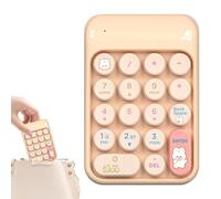 Tastiera Numerica Wireless Portatile Numpad 18 Tasti con Design Cartone