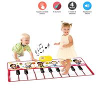 Tastiera Orchestra Musicale Da Pavimento 6 Strumenti Con Registratore E Demo