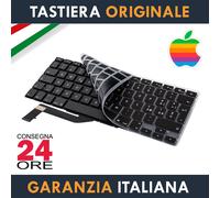 Tastiera Originale Apple MacBook Pro 15" Pollici Retina A1398 Italiana + Cover